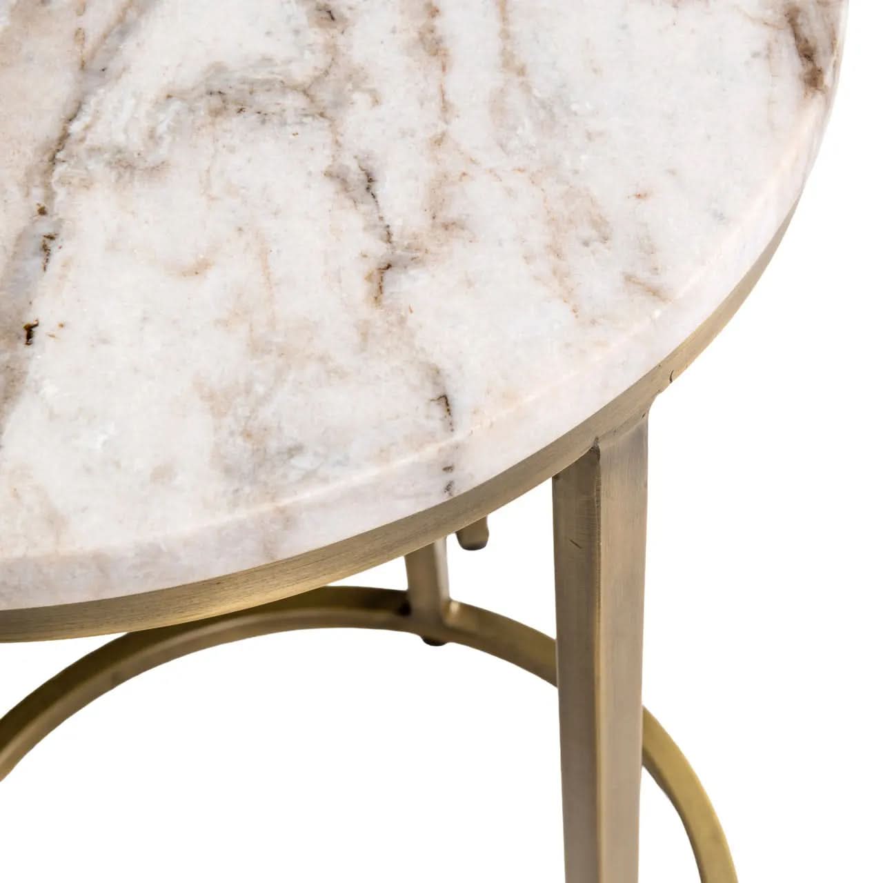 Richmond Interiors Bottega Blush Beige End Table (Set of 2)   Nicholas John Interiors