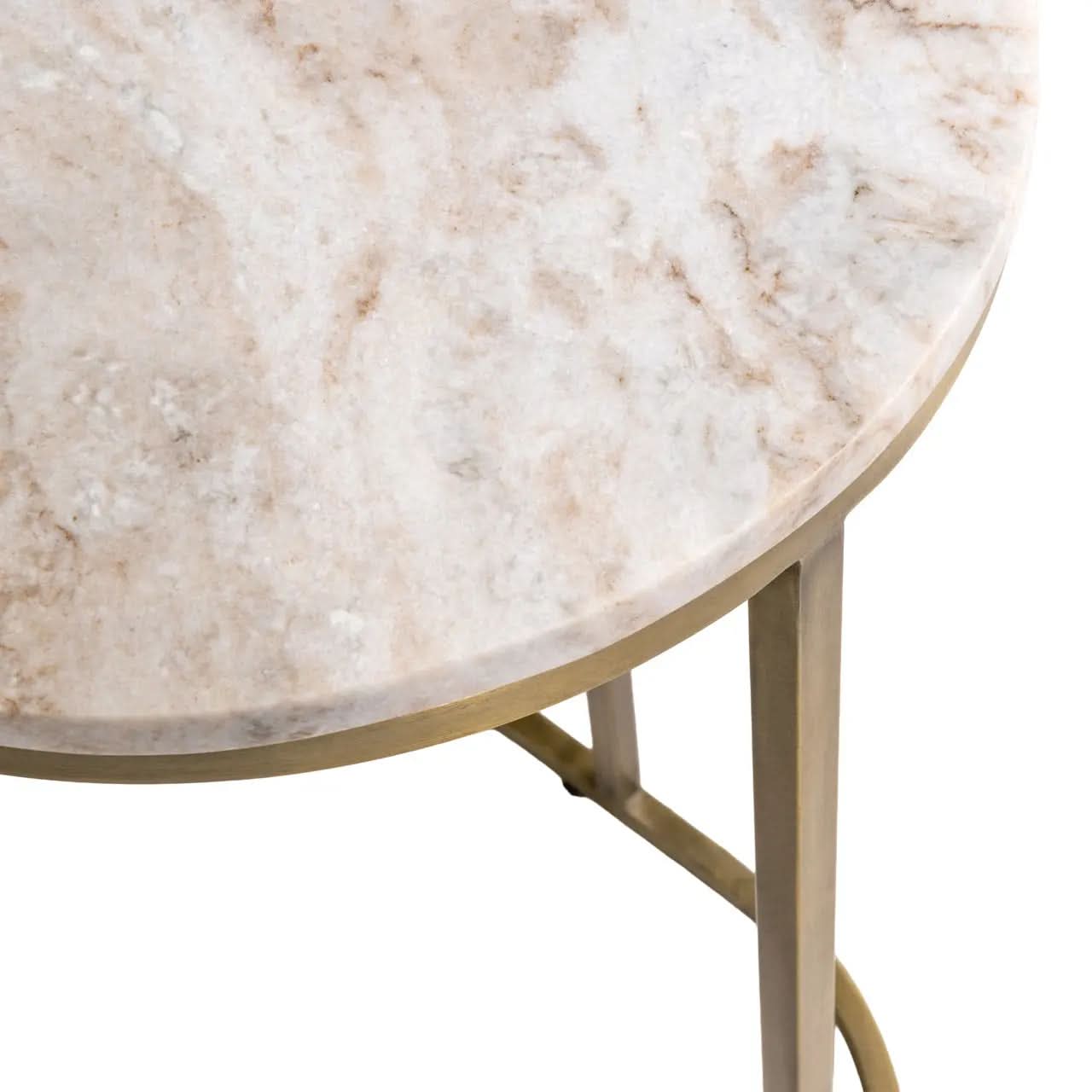Richmond Interiors Bottega Blush Beige Sofa Table   Nicholas John Interiors