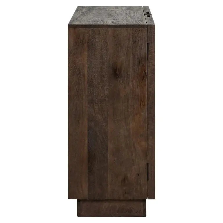 Richmond Interiors Bryant Sideboard in Brown Mango Wood   Nicholas John Interiors