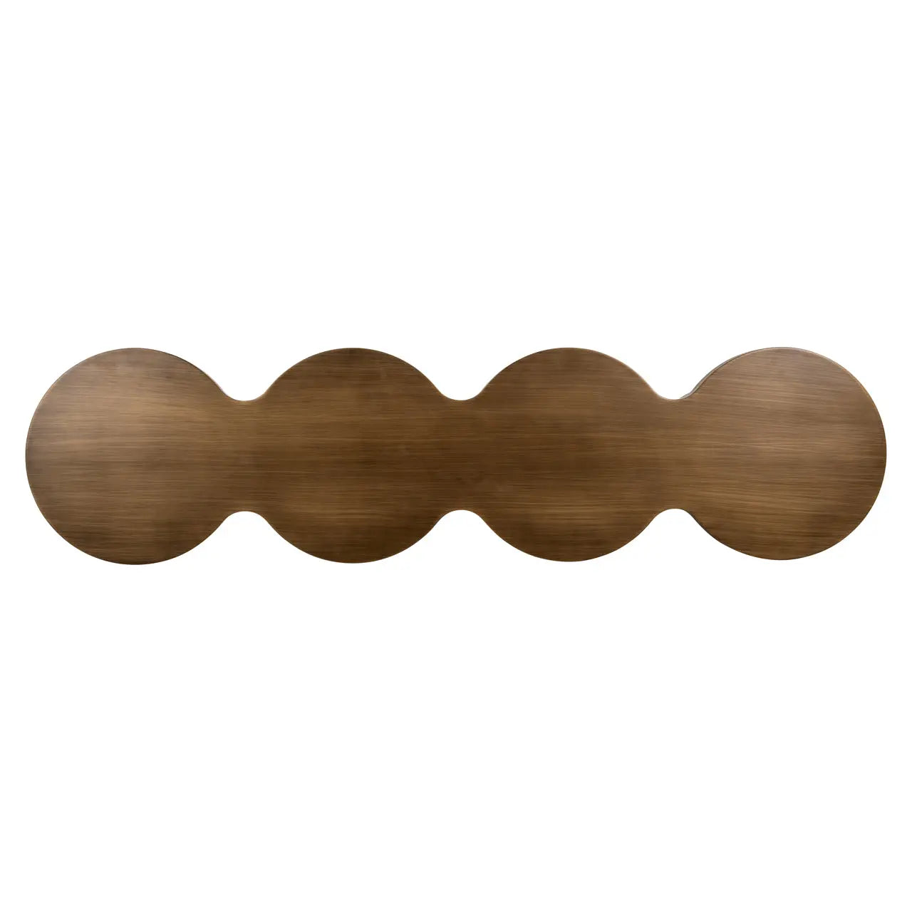 Richmond Interiors Bubba Console in Brushed Gold