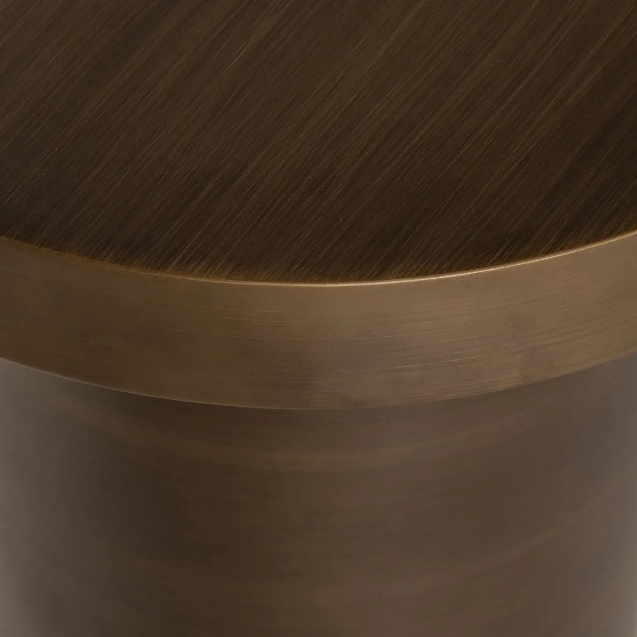 Richmond Interiors Bubba Console in Brushed Gold