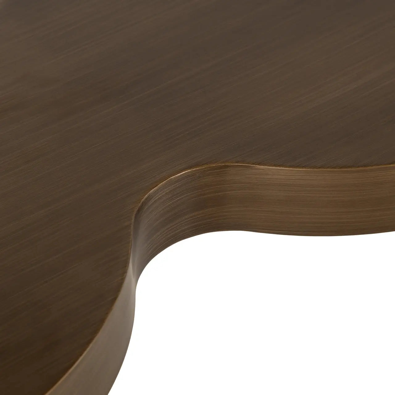 Richmond Interiors Bubba Console in Brushed Gold
