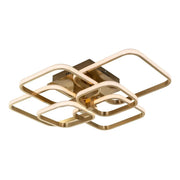 Richmond Interiors Cailey Ceiling Light in Brushed Gold  Nicholas John Interiors