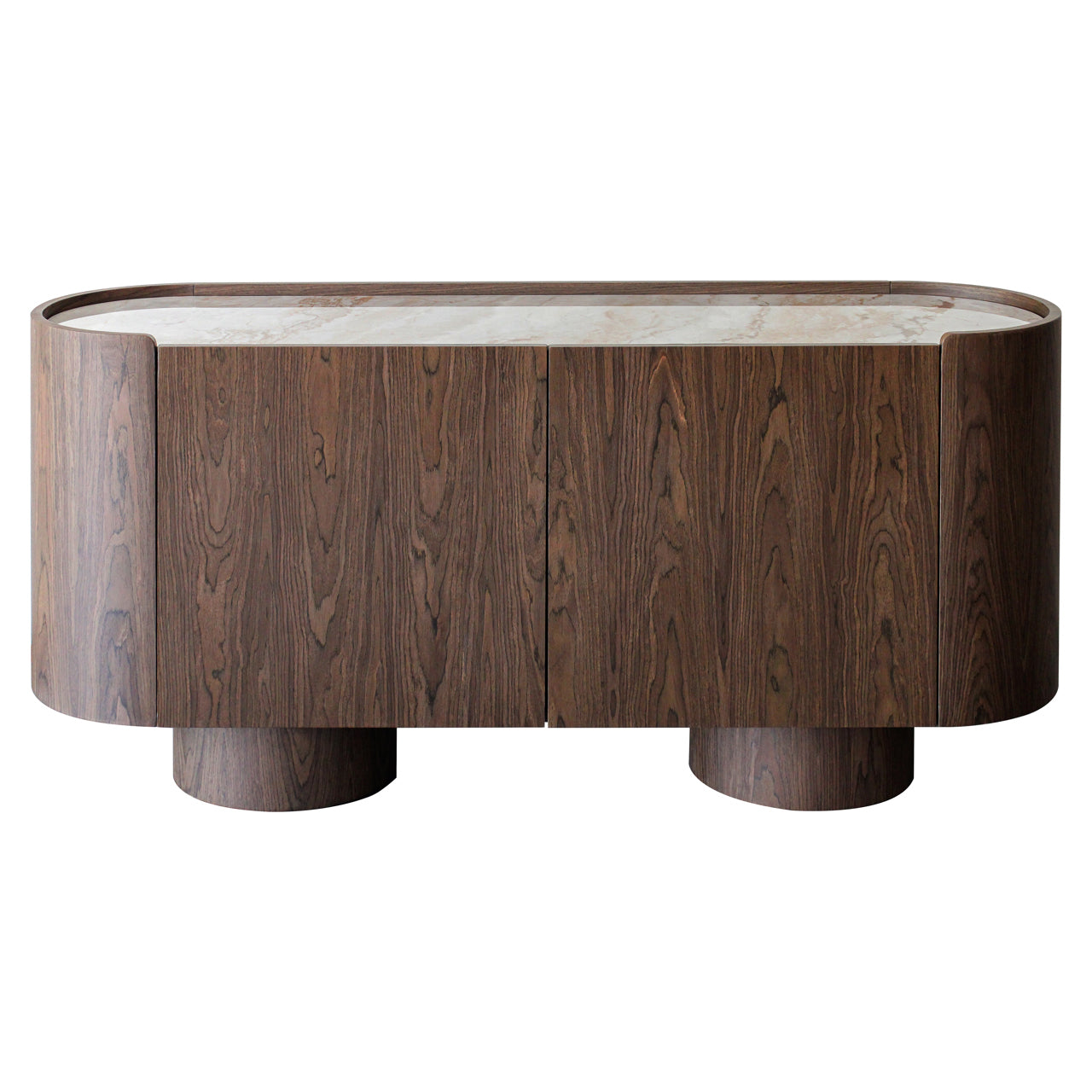 Richmond Interiors Callahan Brown 2-Doors Sideboard   Nicholas John Interiors