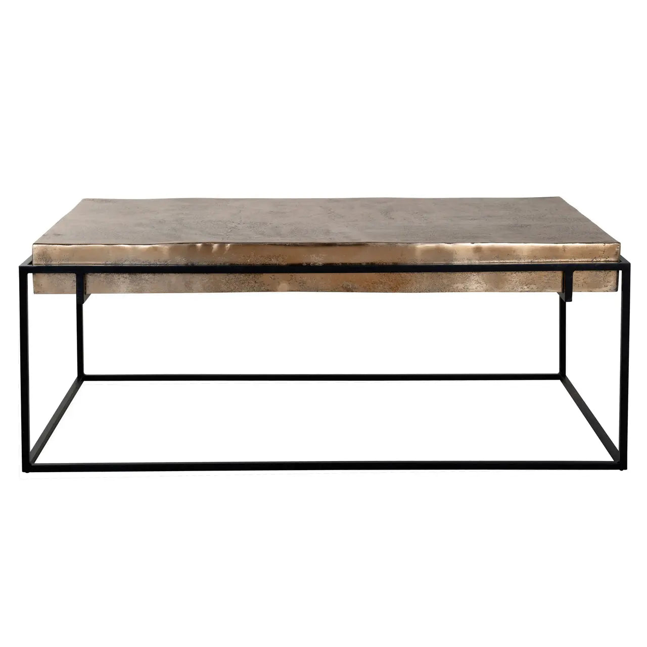 Richmond Interiors Calloway Champagne Gold Coffee Table   Nicholas John Interiors