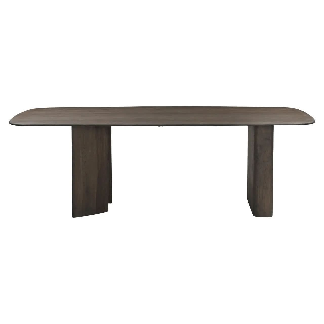 Richmond Interiors Castello Smoked Charchoal 230cm Dining Table   Nicholas John Interiors