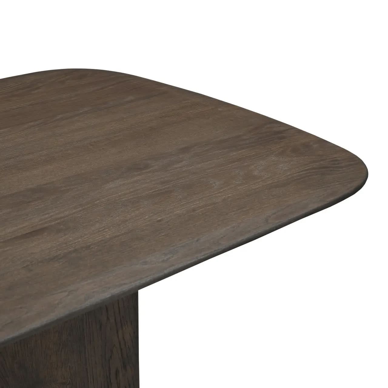 Richmond Interiors Castello Smoked Charchoal 230cm Dining Table   Nicholas John Interiors