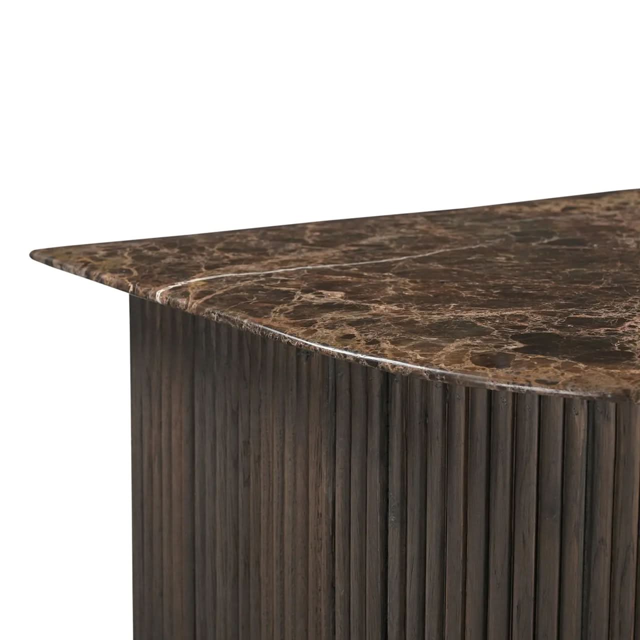 Richmond Interiors Castello Smoked Charcoal Bar   Nicholas John Interiors