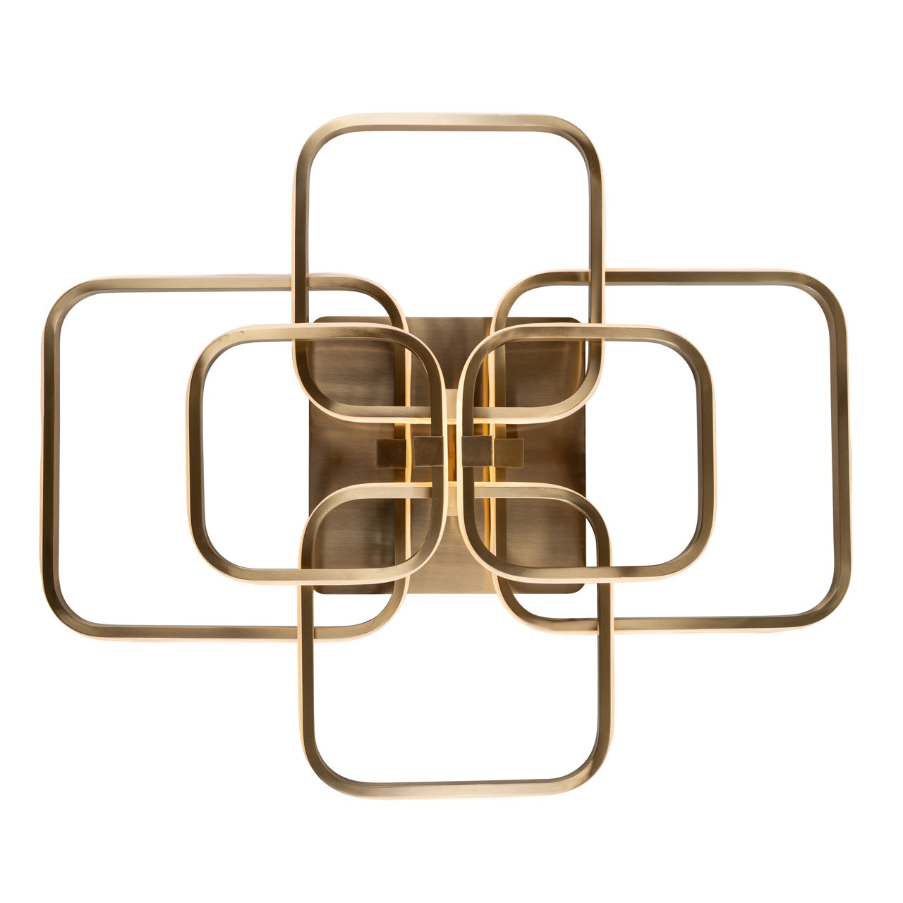 Richmond Interiors Ceiling light Cailey brushed gold  Nicholas John Interiors