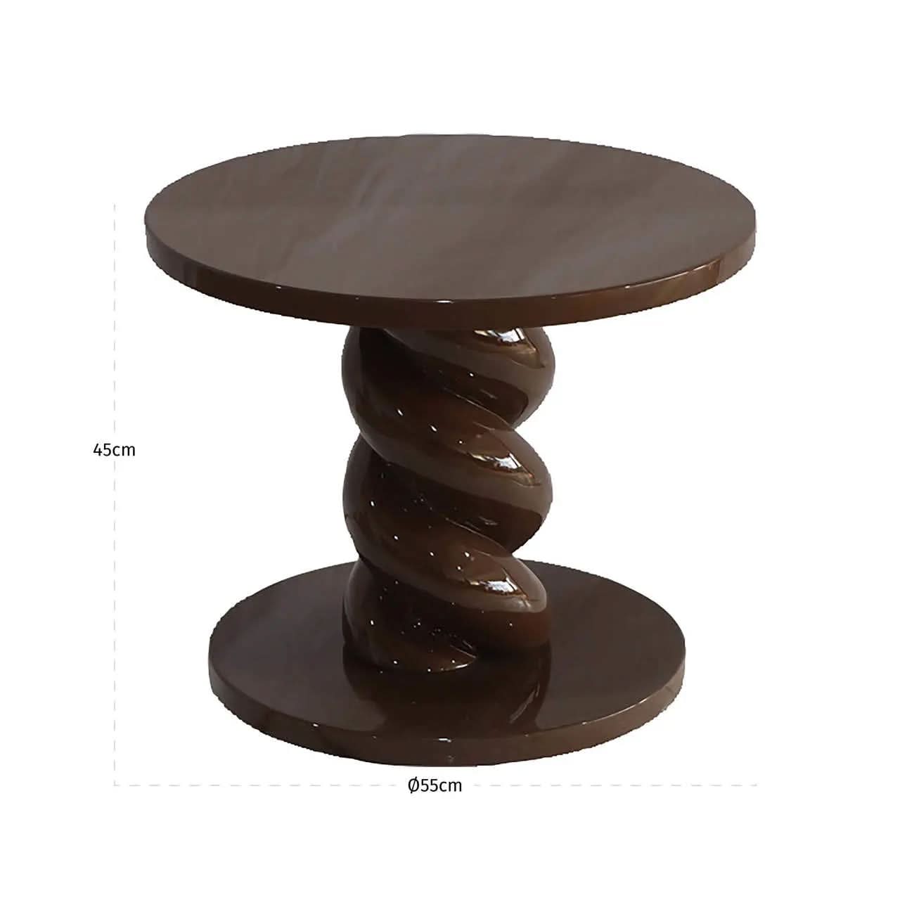 Richmond Interiors Celeste Chestnut End Table   Nicholas John Interiors