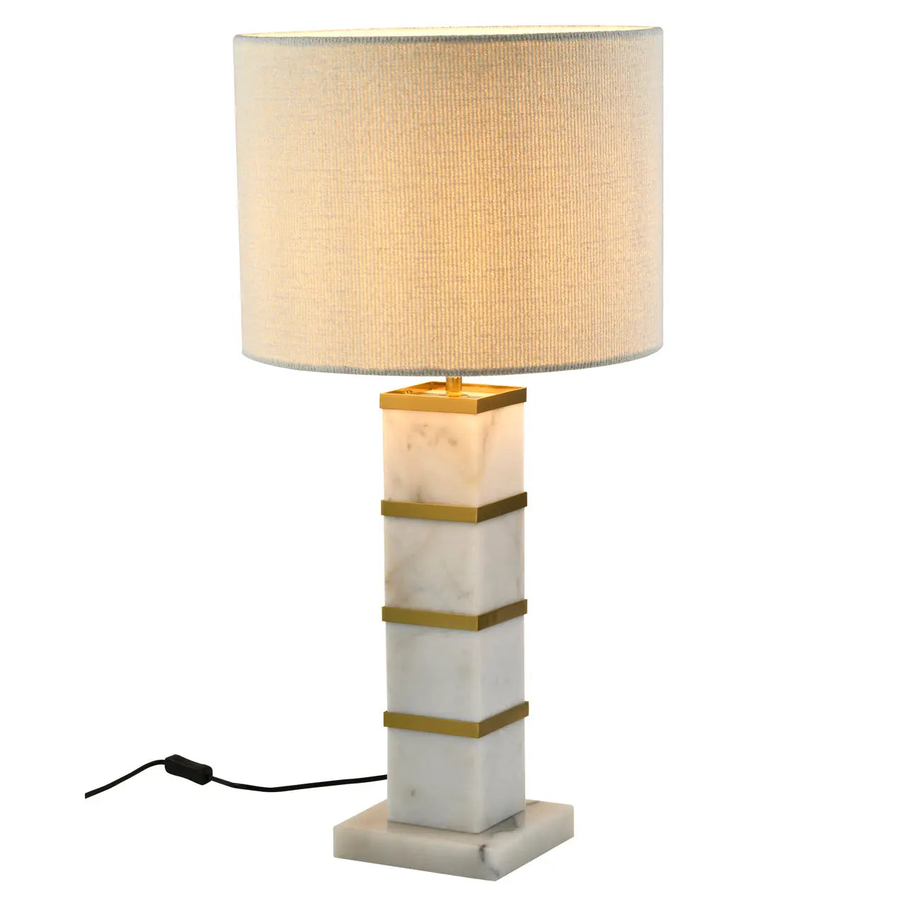 Richmond Interiors Celinae White Including Lampshade Table Lamp   Nicholas John Interiors
