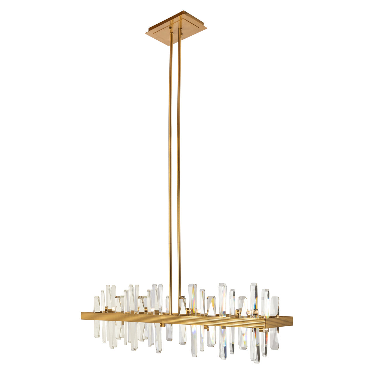 Richmond Interiors Chandelier Briget bronze  Nicholas John Interiors