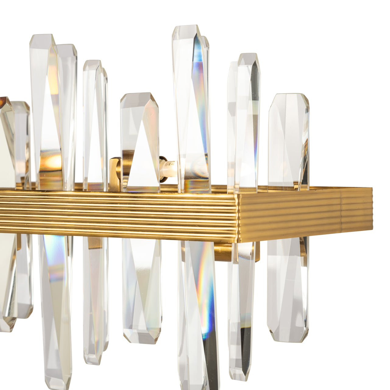 Richmond Interiors Chandelier Briget bronze  Nicholas John Interiors