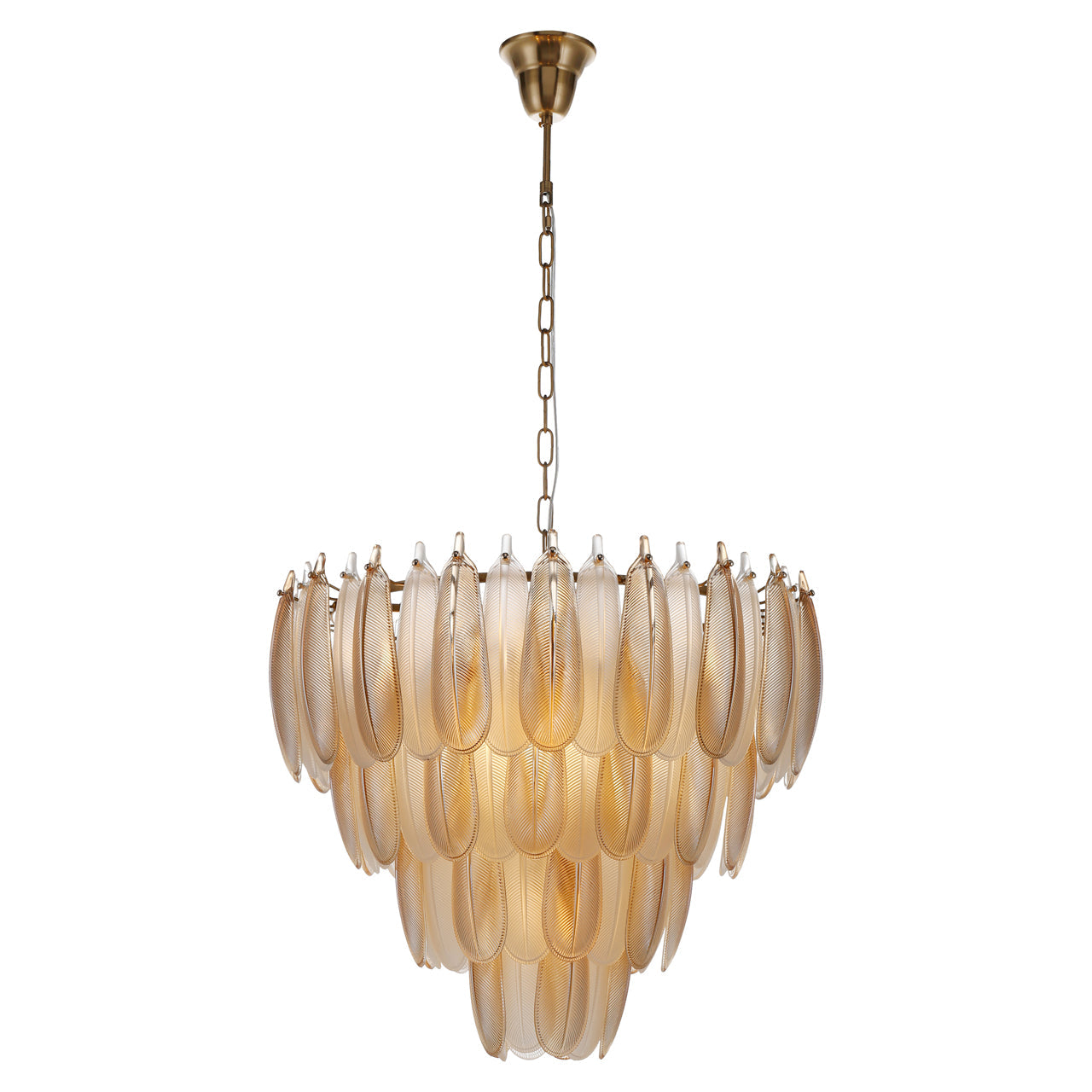 Richmond Interiors Chandelier Chloe gold  Nicholas John Interiors