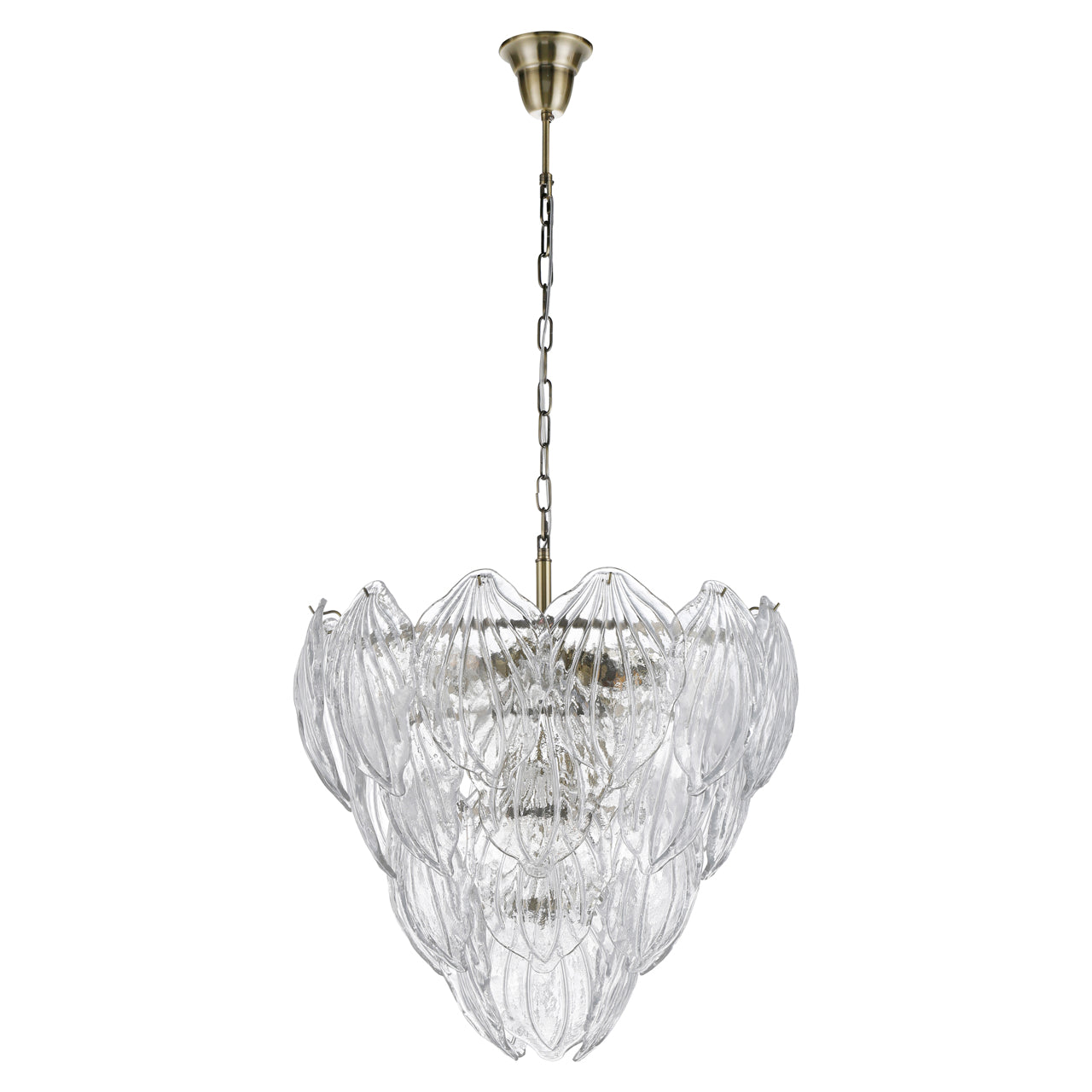 Richmond Interiors Chandelier Clay iridescent  Nicholas John Interiors