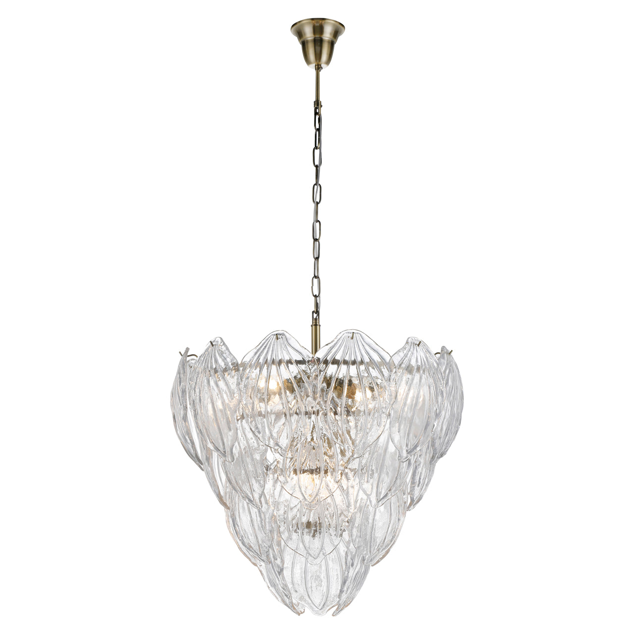 Richmond Interiors Chandelier Clay iridescent  Nicholas John Interiors