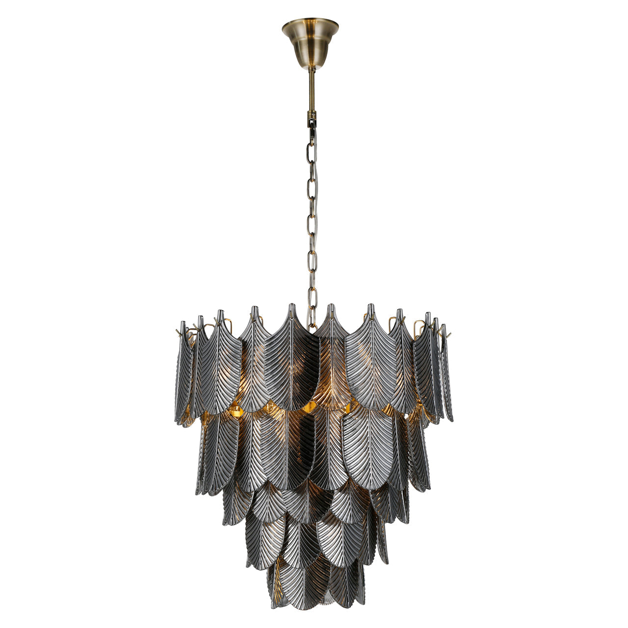 Richmond Interiors Chandelier Divine black  Nicholas John Interiors