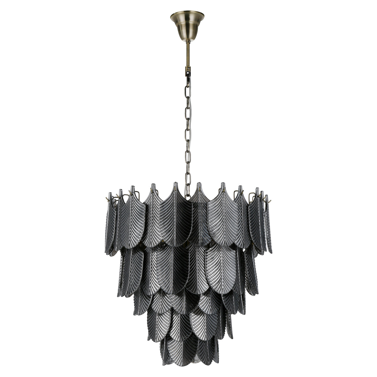 Richmond Interiors Chandelier Divine black  Nicholas John Interiors