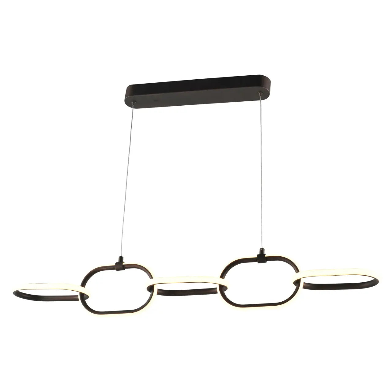Richmond Interiors Layn Chandelier in Bronze