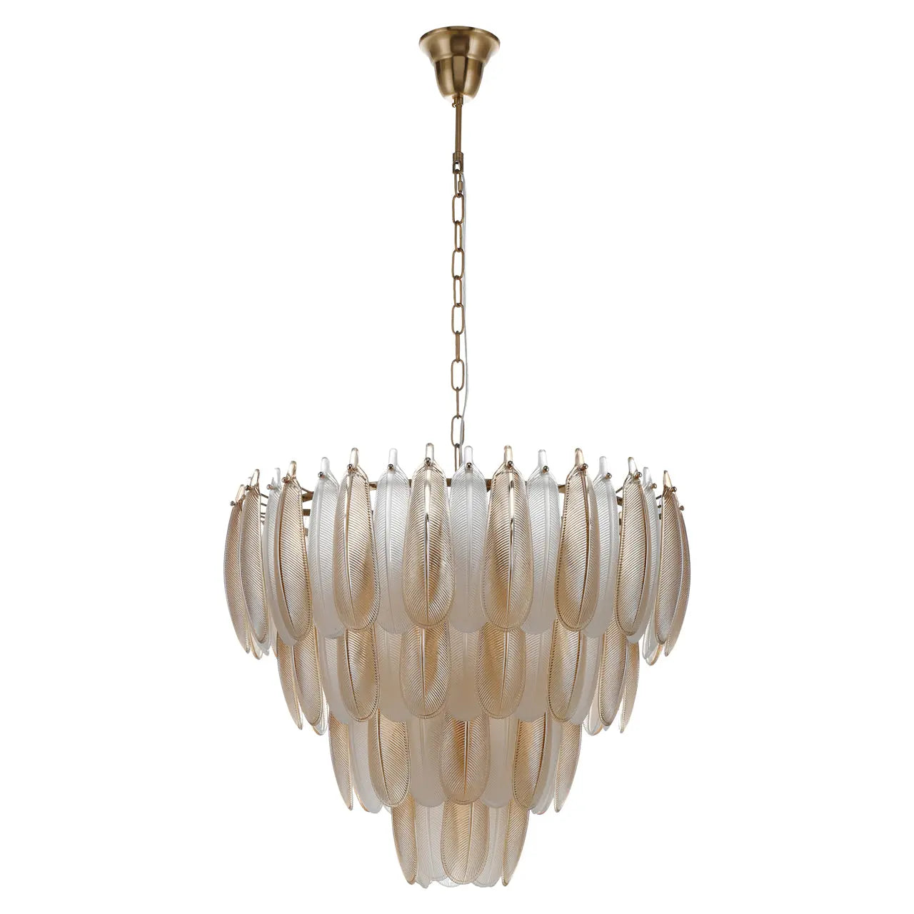 Richmond Interiors Chloe Chandelier in Gold  Nicholas John Interiors