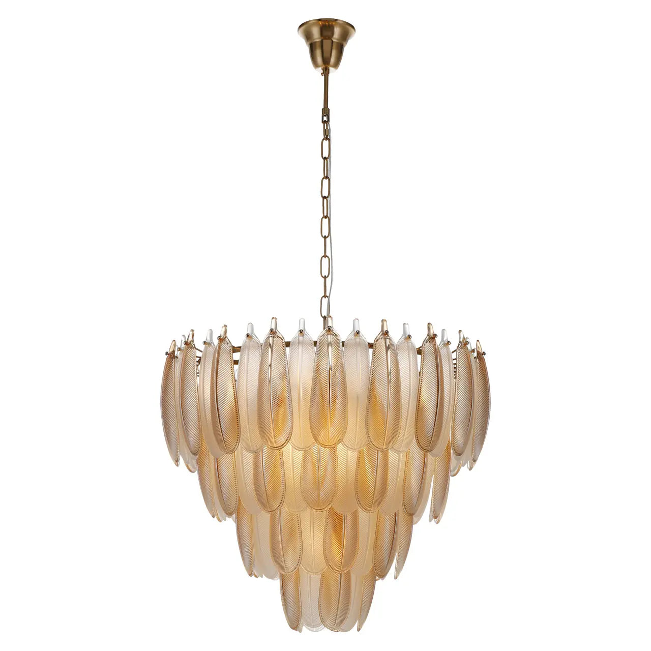 Richmond Interiors Chloe Chandelier in Gold  Nicholas John Interiors