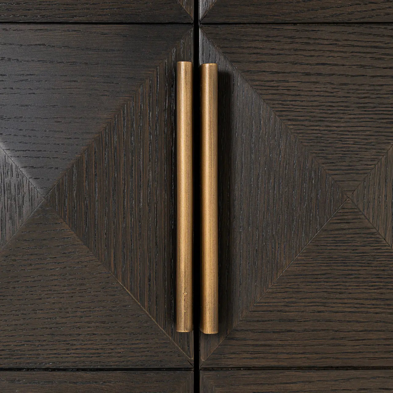 Richmond Interiors Claremont Brown 4-Doors 2-Shelves Sideboard   Nicholas John Interiors