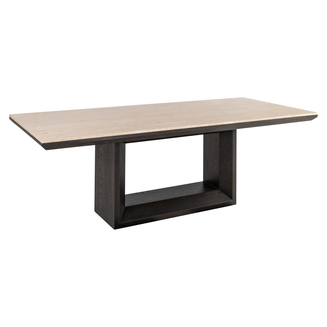 Richmond Interiors Claremont Dining Table – Brown Travertine – 230 cm  Nicholas John Interiors