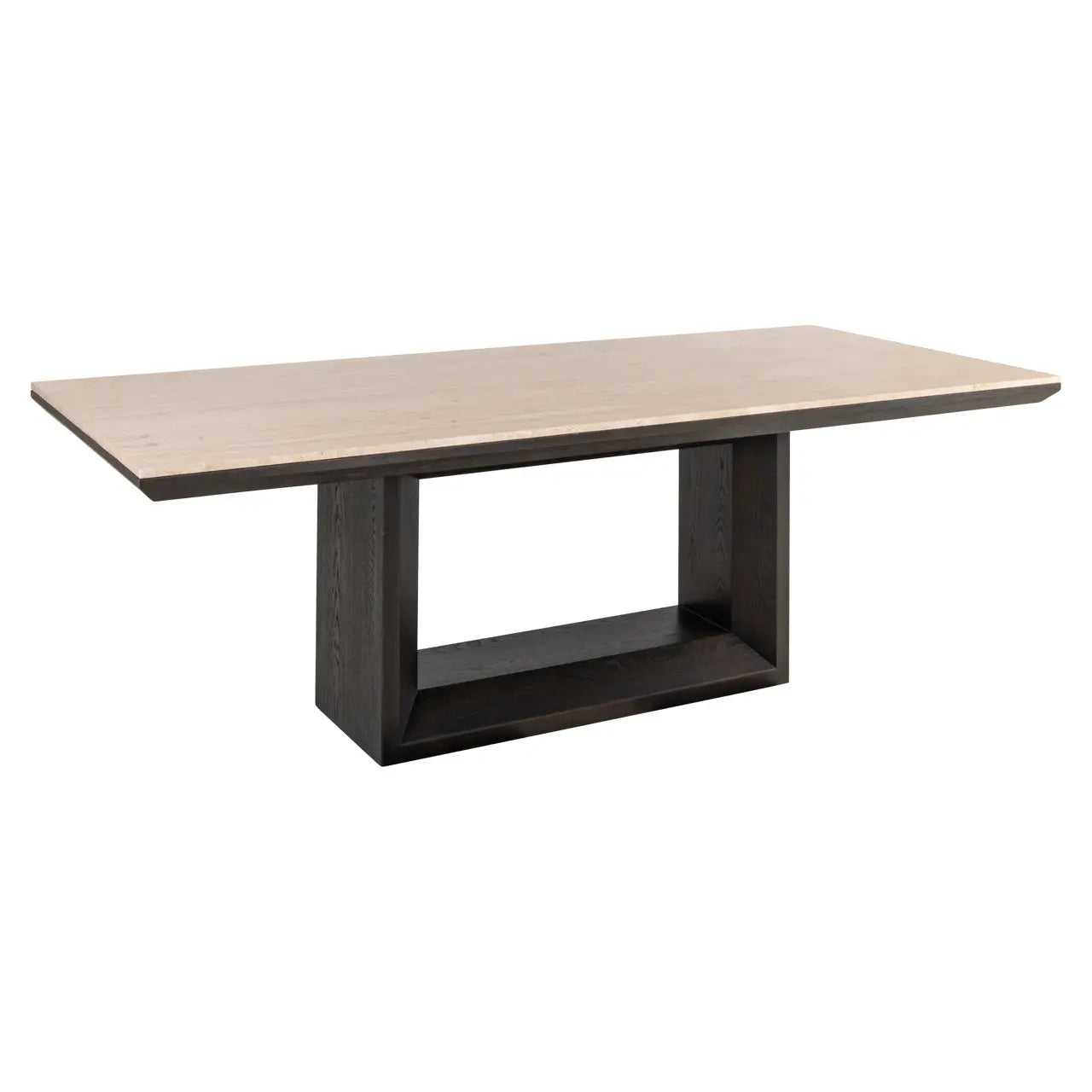 Richmond Interiors Claremont Dining Table – Brown Travertine – 230 cm  Nicholas John Interiors