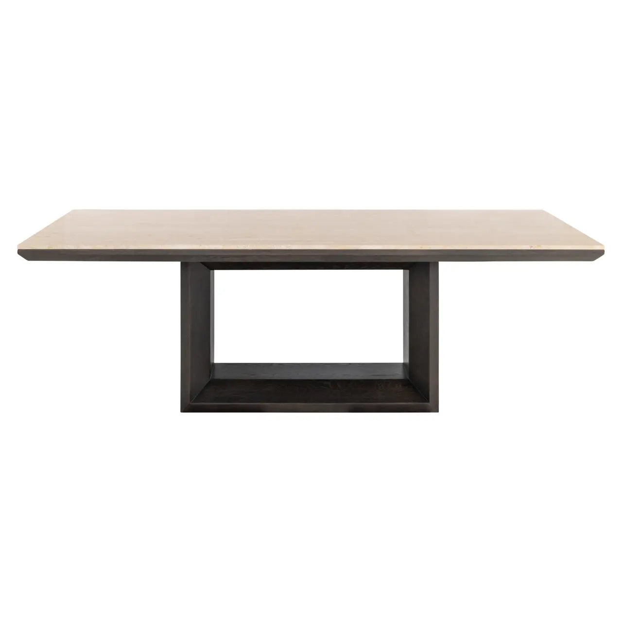 Richmond Interiors Claremont Dining Table – Brown Travertine – 230 cm  Nicholas John Interiors