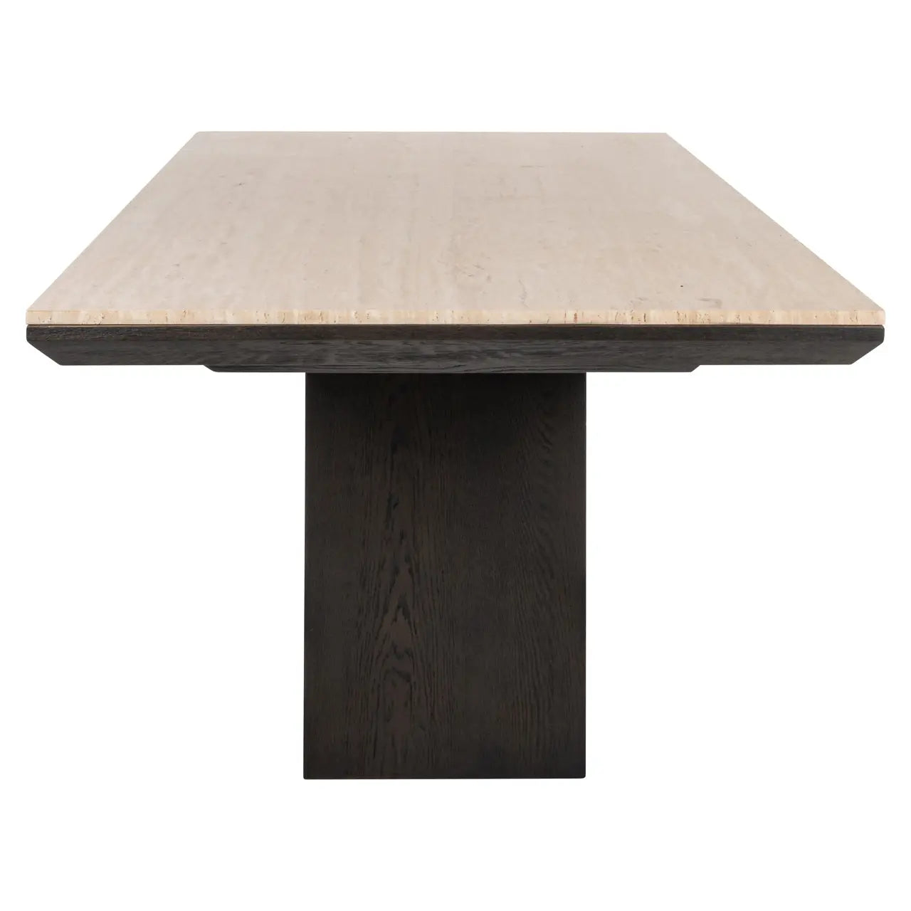 Richmond Interiors Claremont Dining Table – Brown Travertine – 230 cm  Nicholas John Interiors