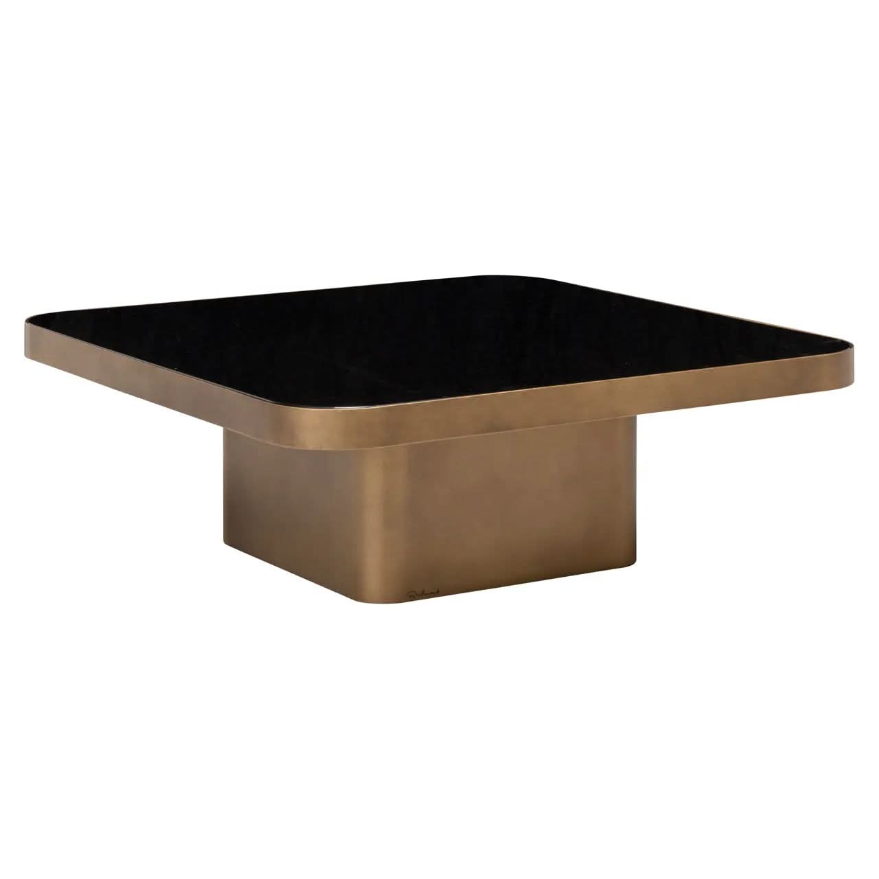 Richmond Interiors Claridge Medium Coffee Table in Beige   Nicholas John Interiors