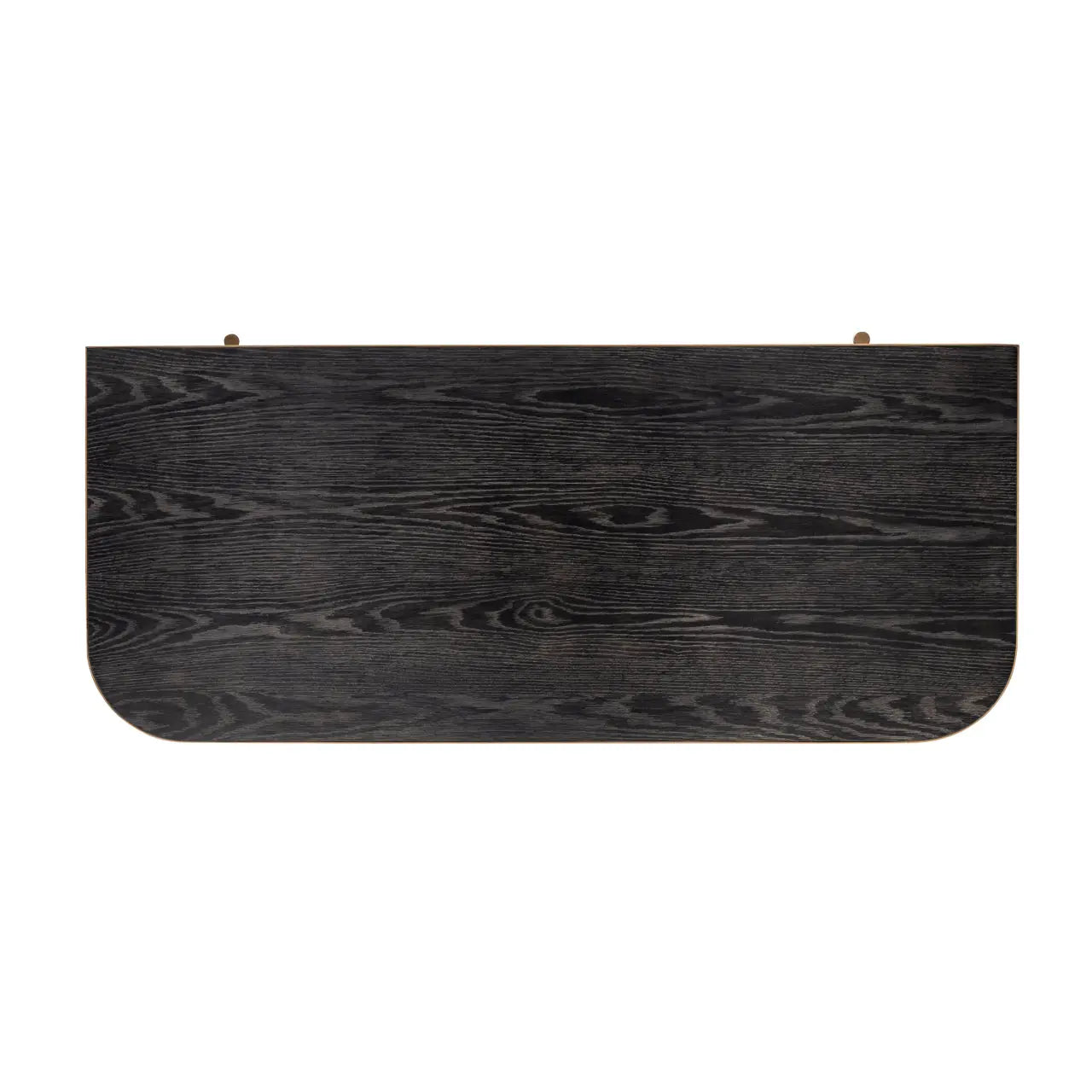 Richmond Interiors Classio Desk in Brushed Gold  Nicholas John Interiors