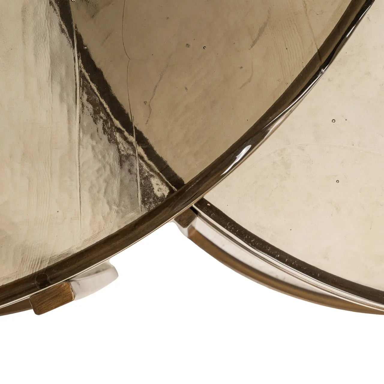 Richmond Interiors Cleo Set of 2 Coffee Table in Gold  Nicholas John Interiors