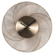 Richmond Interiors Clock Denver gold   Nicholas John Interiors