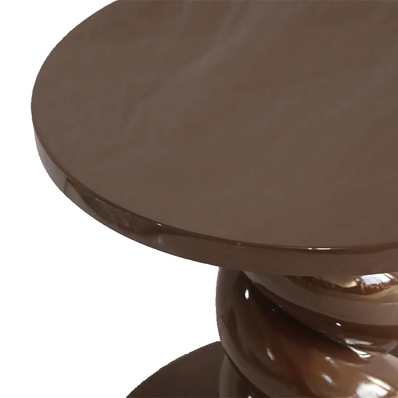 Richmond Interiors Coco Chestnut End Table   Nicholas John Interiors