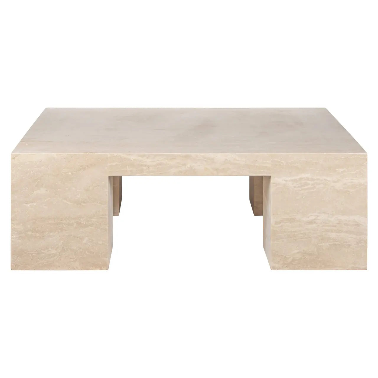 Richmond Interiors Biltmore Square Coffee Table in Beige