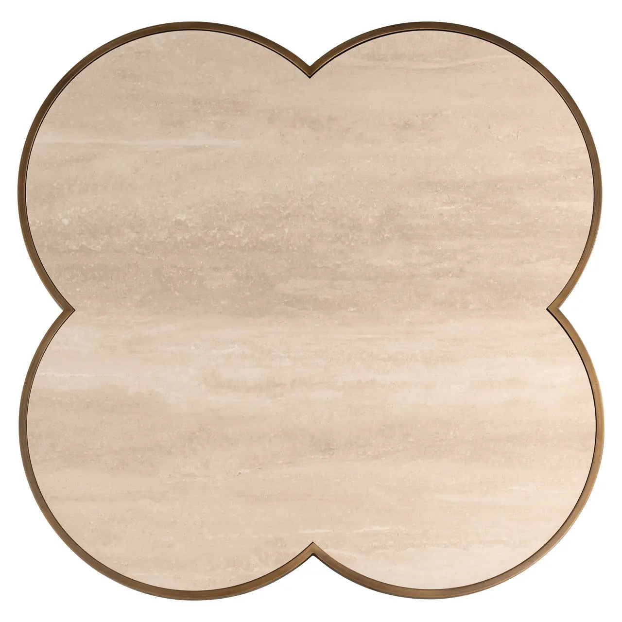 Richmond Interiors Clover Coffee Table in Beige