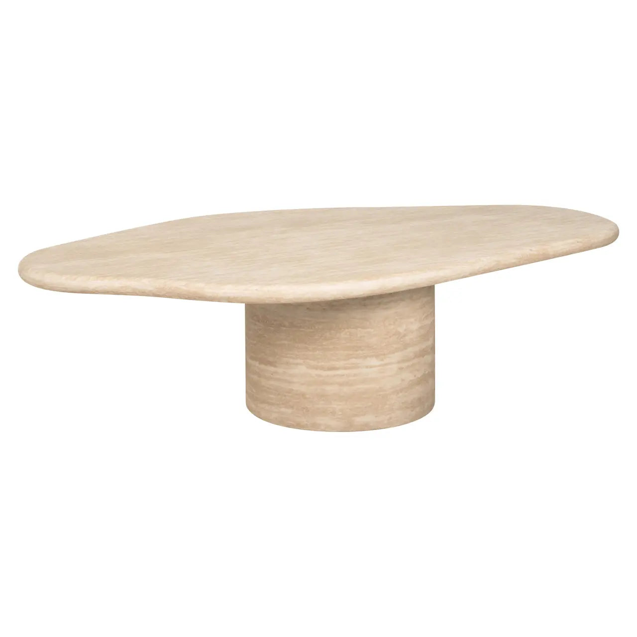 Richmond Interiors Fictus 130cm Coffee Table in Beige