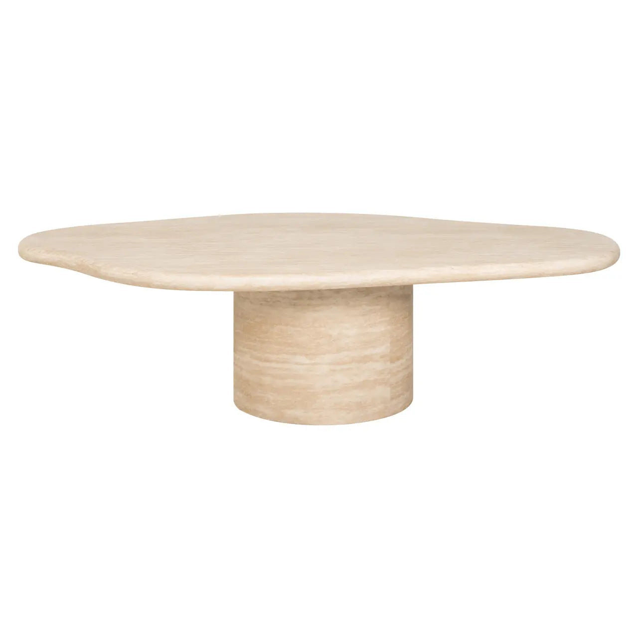 Richmond Interiors Fictus 130cm Coffee Table in Beige