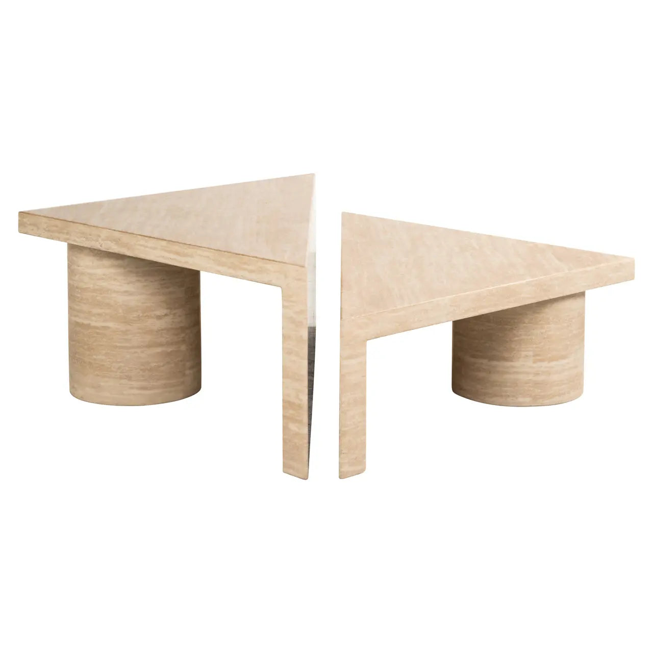 Richmond Interiors Fictus Set of 2 Coffee Table in Beige