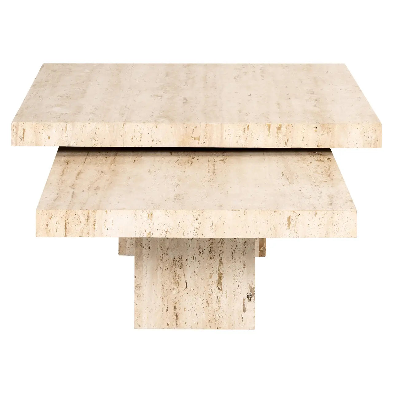Richmond Interiors La Cantera Set of 2 Coffee Table in Beige