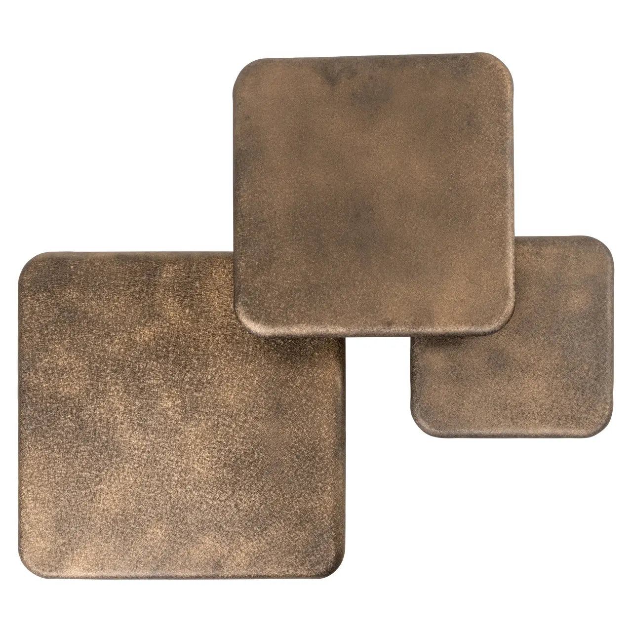 Richmond Interiors Marlie Set of 3 Coffee Table in Gold