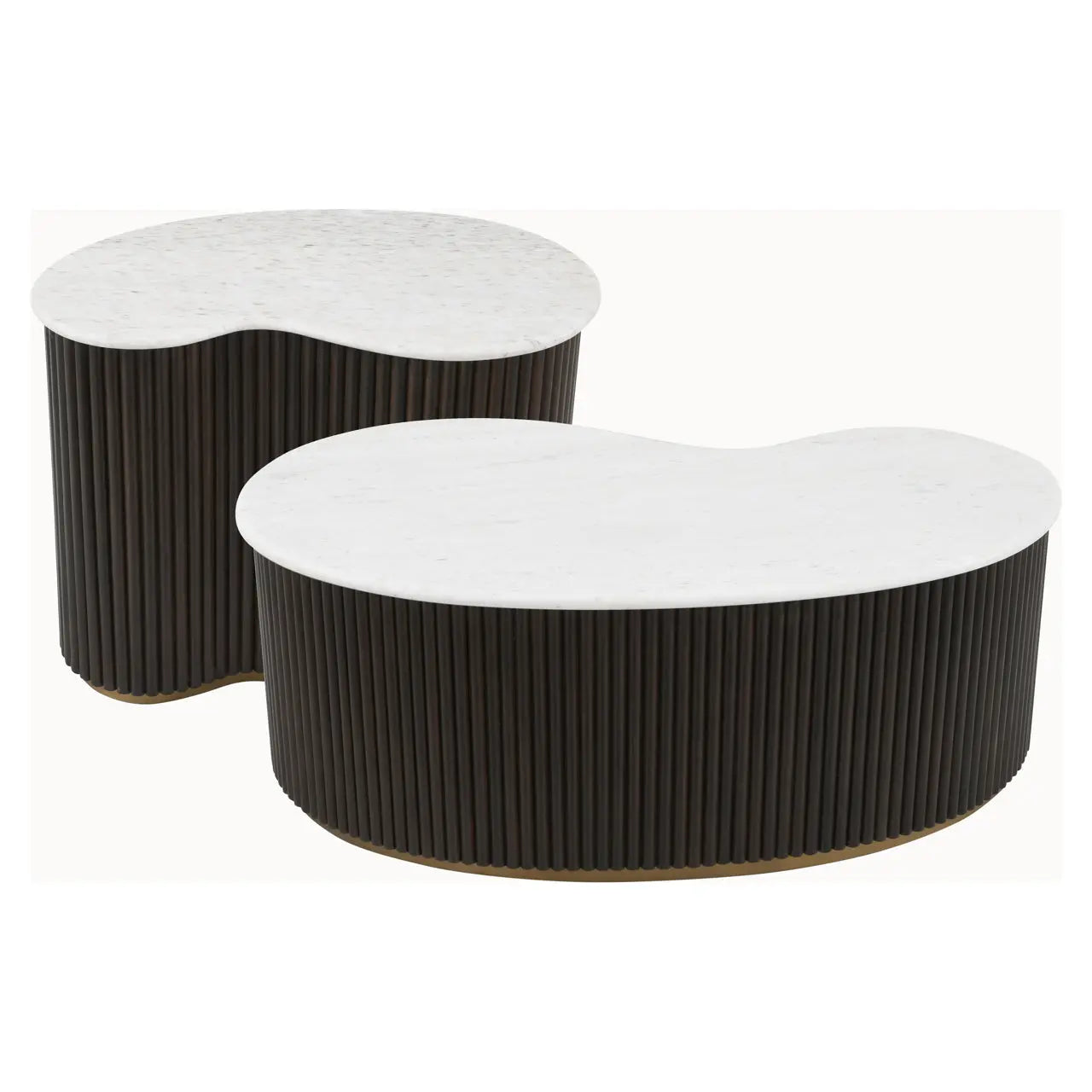 Richmond Interiors Mayfield Set of 2 Coffee Table in Brown
