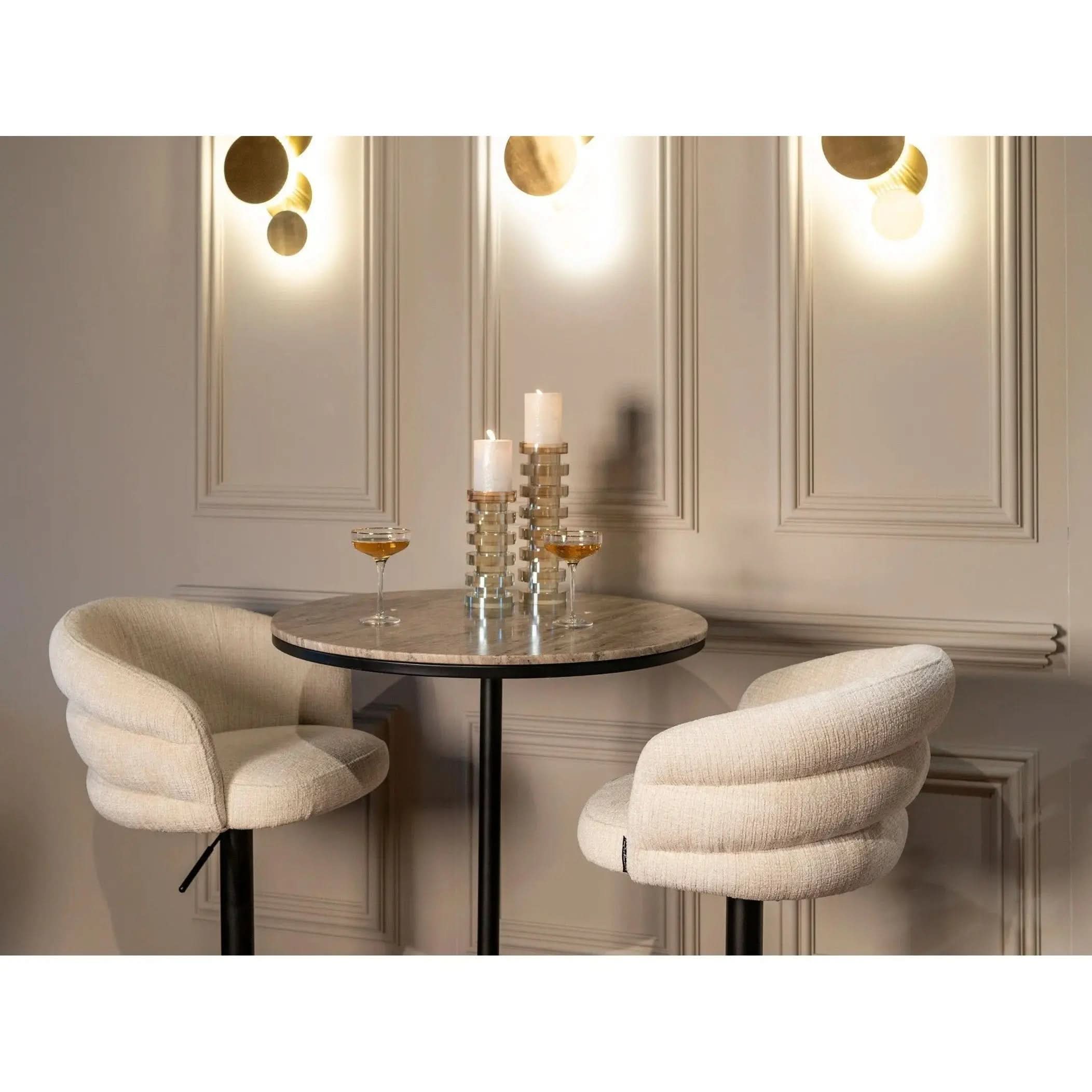 Richmond Interiors Collin Brushed Gold Wall Lamp   Nicholas John Interiors