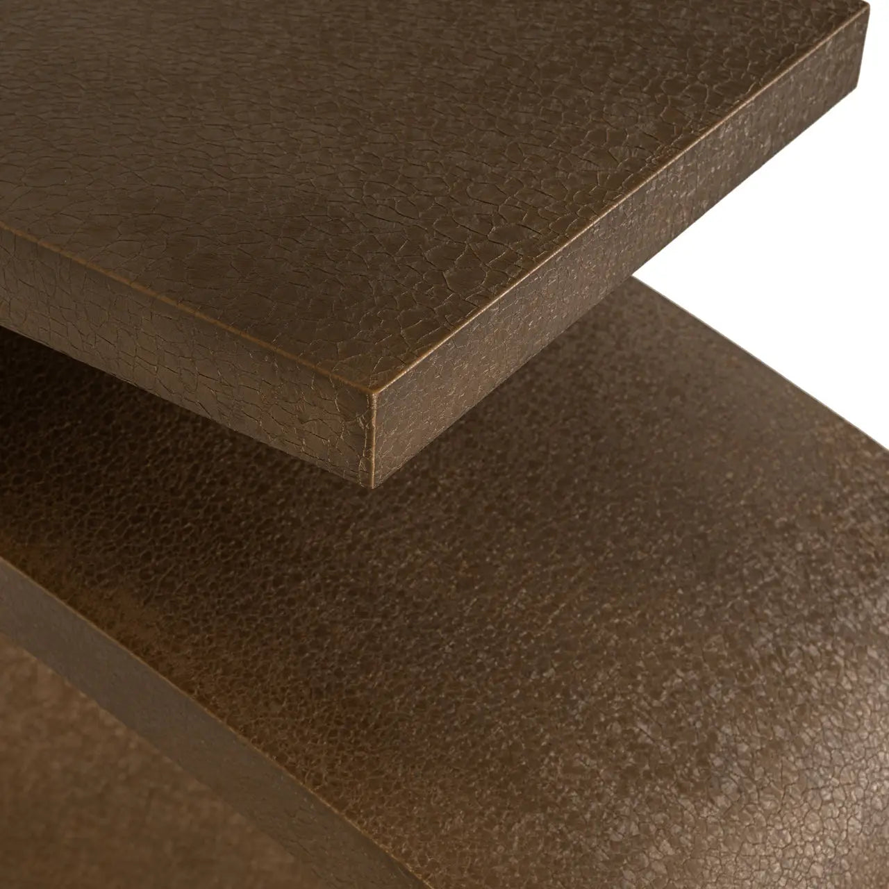 Richmond Interiors Alhambra Console in Brushed Gold