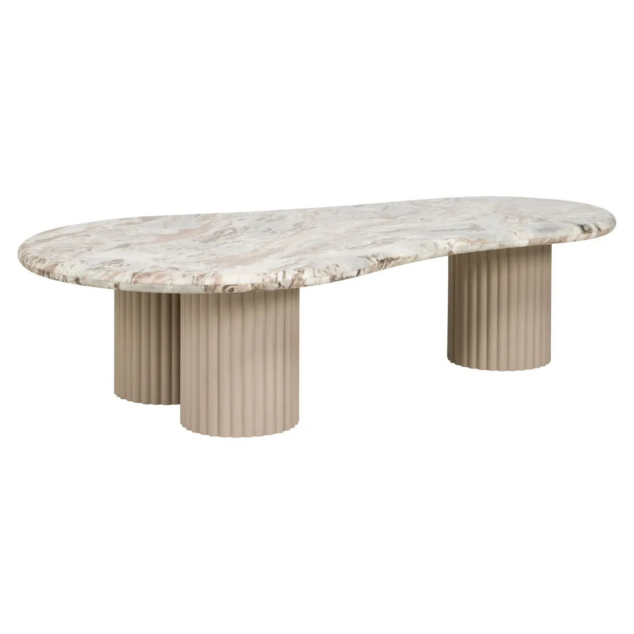 Richmond Interiors Coronel Coffee Table in Beige   Nicholas John Interiors