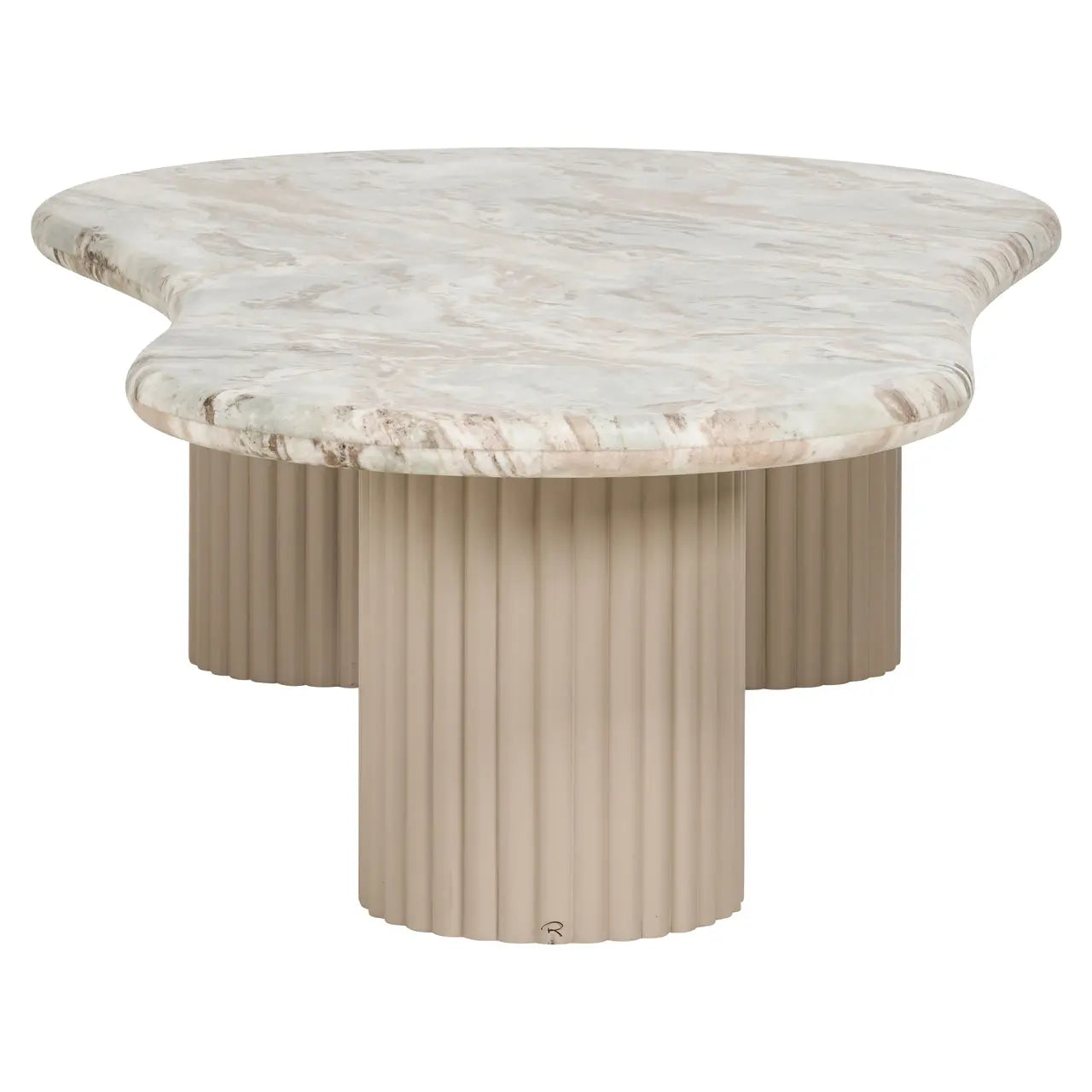 Richmond Interiors Coronel Coffee Table in Beige   Nicholas John Interiors
