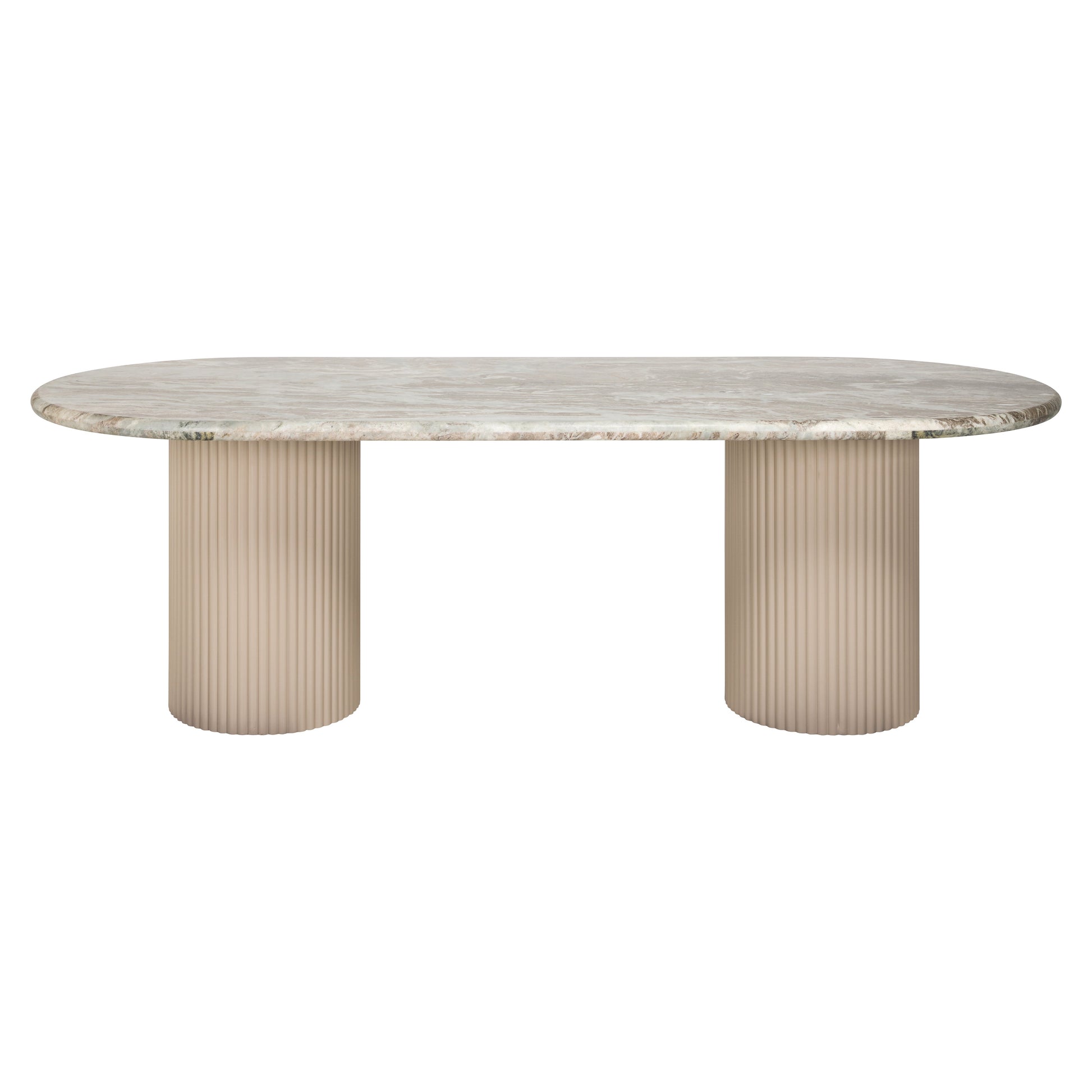 Richmond Interiors Coronel Dining Table 240 in Beige  Nicholas John Interiors