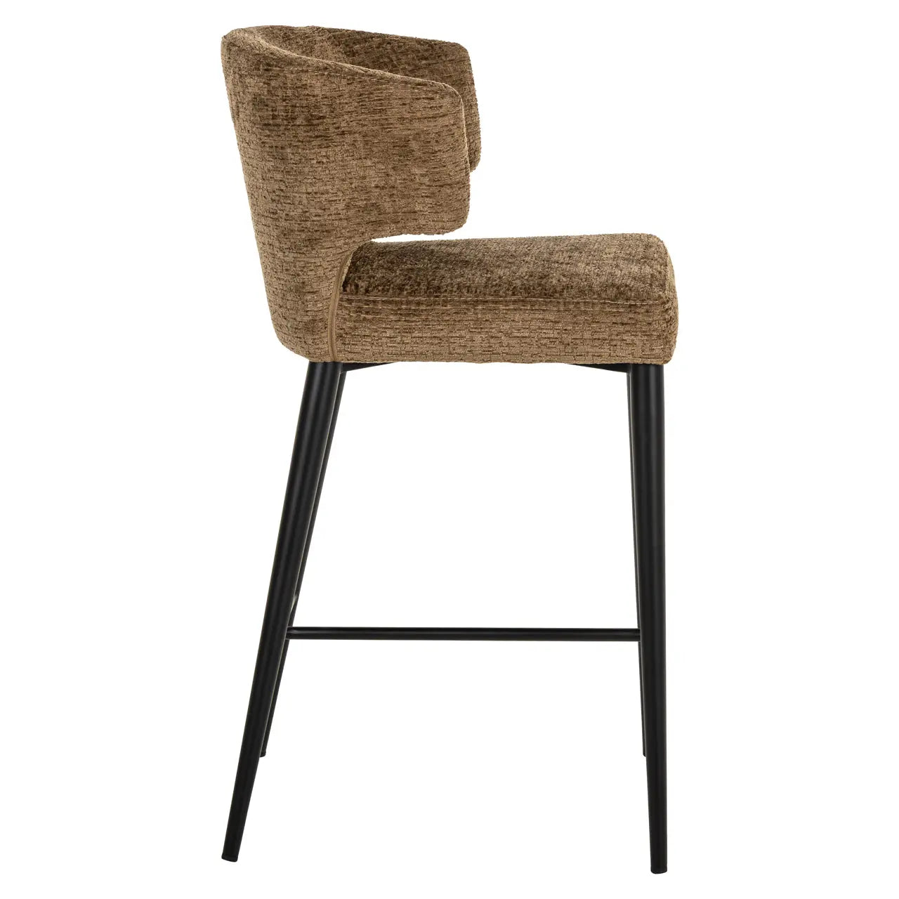 Richmond Interiors Taylor Counter Stool in Brandy Fusion