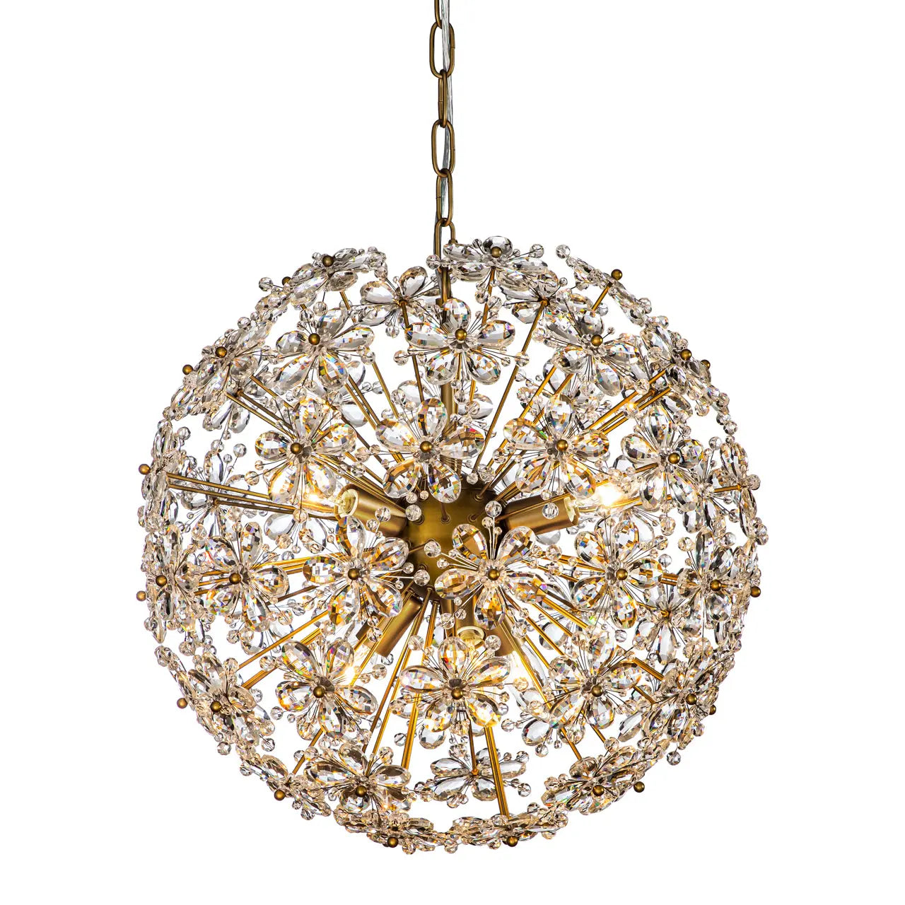 Richmond Interiors Cyntha Chandelier in Bronze  Nicholas John Interiors
